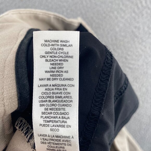 Chicos Pants Womens 2 US 12 Beige Fabulously Slimming Twill Stretch Skinny Leg - Picture 7 of 12